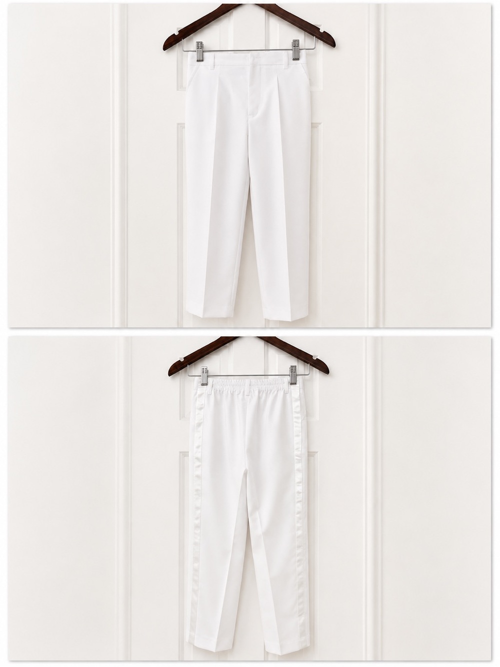 NWT Fouger Slim White Suit With Vest size 8 - Picture 6 of 14